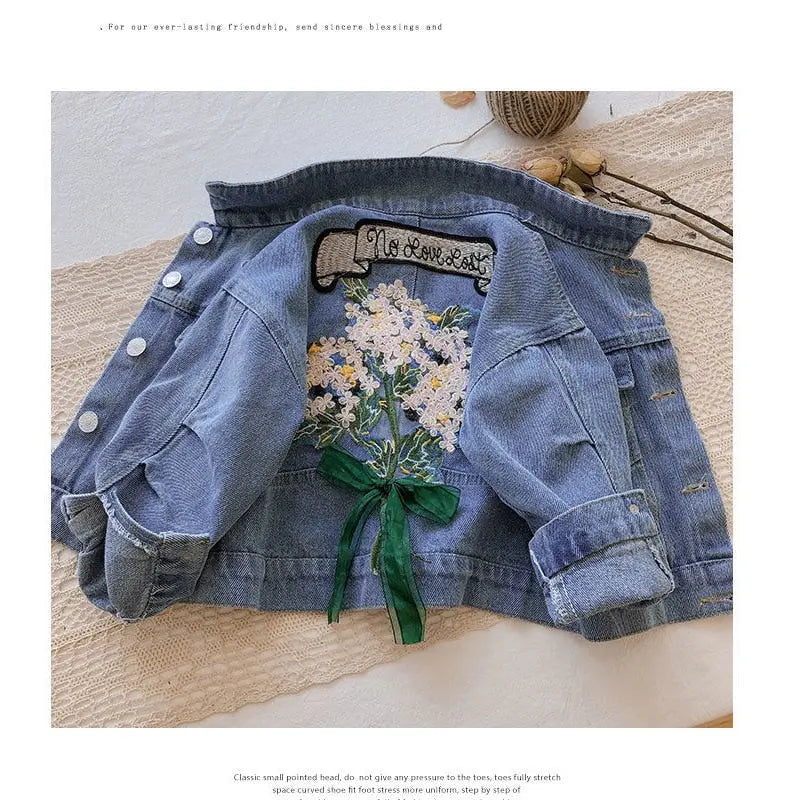 Kids Denim Jackets for Girls Kaia's Barn