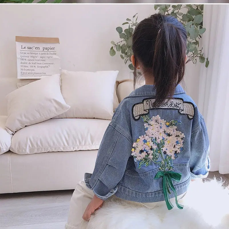 Kids Denim Jackets for Girls Kaia's Barn