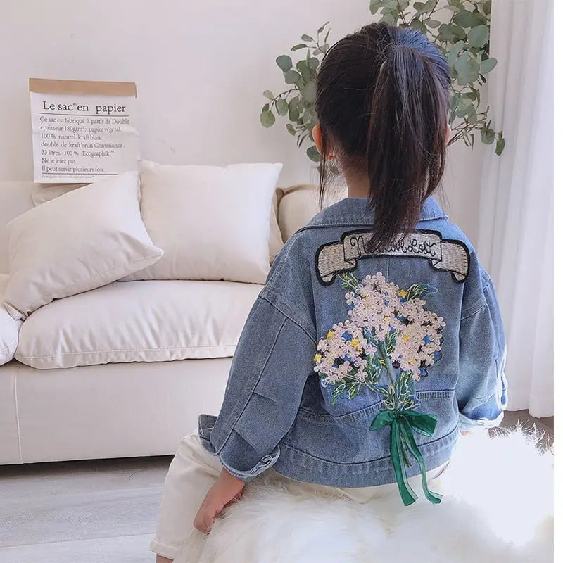 Kids Denim Jackets for Girls Kaia's Barn