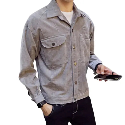 Men's Retro Denim Jacket Kaia's Barn