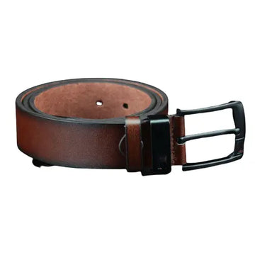 PU Leather For Men High-Quality Fashion Black Pin Buckle Kaia's Barn