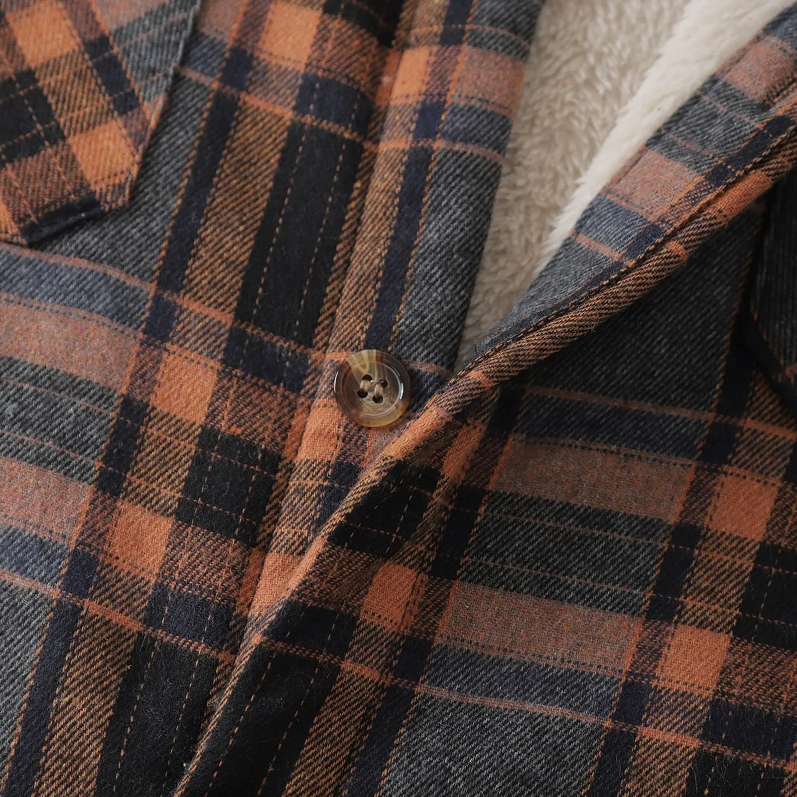 Plaid Corduroy Mens Shirt Kaia's Barn